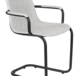 4x Eetkamerstoel Thirsty Met armleuning, Gerecycled PET, Zuiver